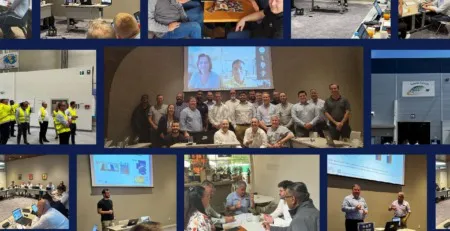 future metals Group photos and meetings at the Future Metals Summit showcasing 6061-T6 aluminum tubing for aerospace supply chain compliance.