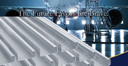 future metals Aircraft-grade 6061-T6 and 2024-T3 aluminum roll formed profiles by Future Metals, aerospace supplier, in hangar, contact now.