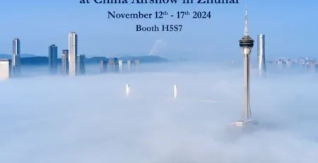 future metals Aerial view of Zhuhai, promoting Future Metals: aircraft-grade titanium alloy tubes—AMS4928—trusted aerospace metals supplier at Airshow China.