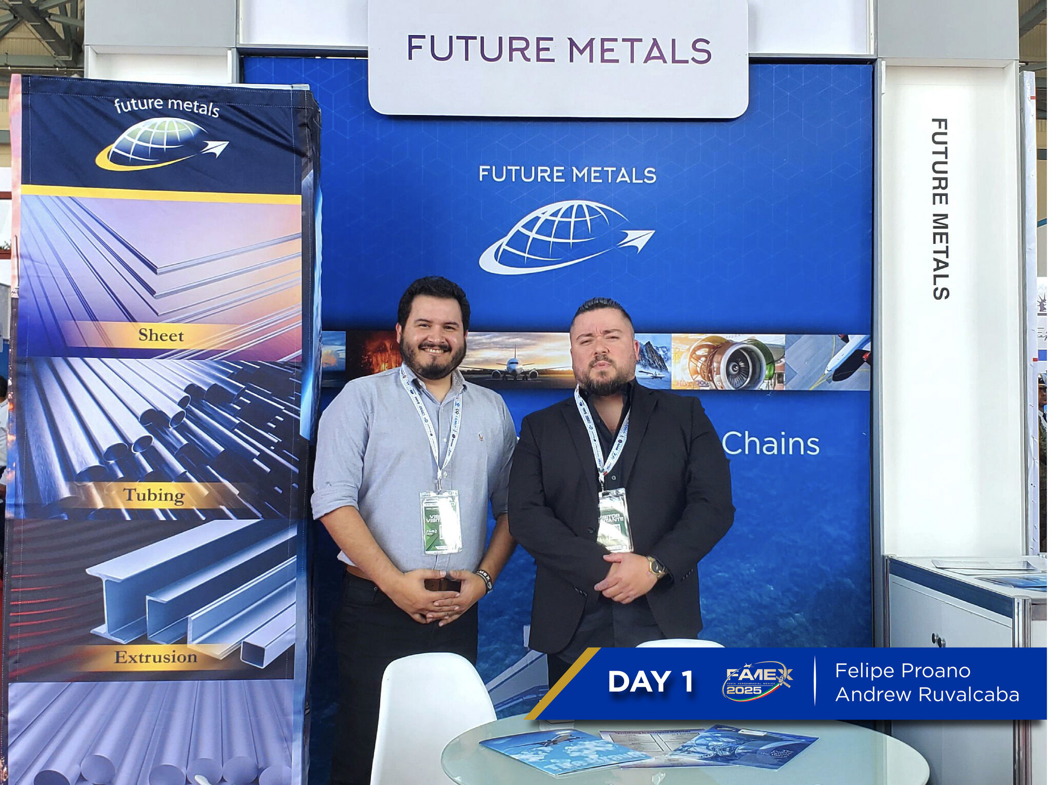 future metals Future Metals showcases aerospace-grade 2024-T3 aluminum sheet, tubing, and extrusions at FAMEX Booth G146A, supporting aviation supply chains.