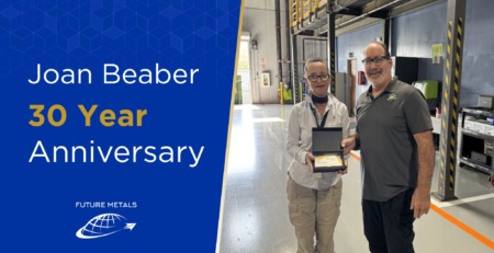 future metals Future Metals honors 30 years supplying aerospace-grade 7075 aluminum, supporting the aircraft supply chain with compliant metals warehousing.
