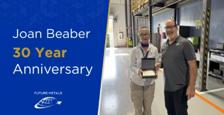 future metals Future Metals honors 30 years supplying aerospace-grade 7075 aluminum, supporting the aircraft supply chain with compliant metals warehousing.
