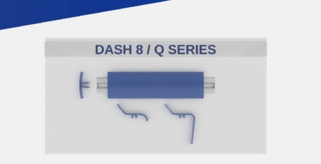 future metals Aircraft-grade 7075 aluminum seat track capping, diagram with ACI Cabin Components and Future Metals logos, promoting aviation supply compliance.